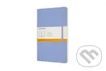 Moleskine - zápisník svetlomodrý (stredný, linajkovaný, mäkká väzba)