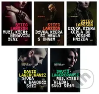 Milénium 01-05 (Komplet) - Stieg Larsson, David Lagercrantz - kniha z kategorie Detektivky