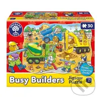 Busy Builders (Staveniště) - puzzle z kategorie Naučné puzzle