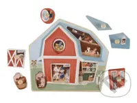 Vkladacie puzzle drevené Farma - hra z kategorie Vzdělávací hry