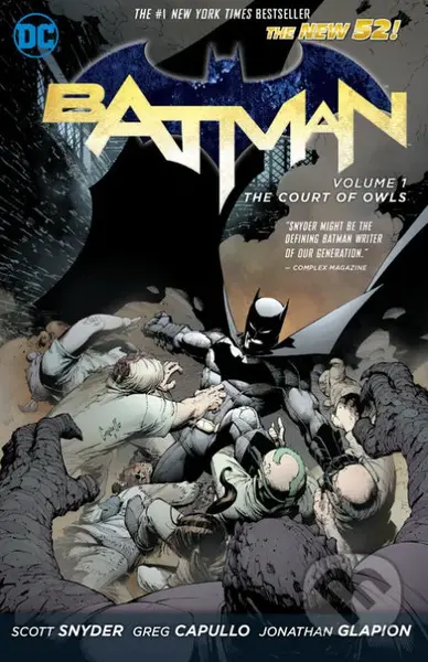 Batman 1: The Court of Owls (The New 52) - Scott Snyder, Greg Capullo (ilustrátor) - kniha z kategorie Komiksy