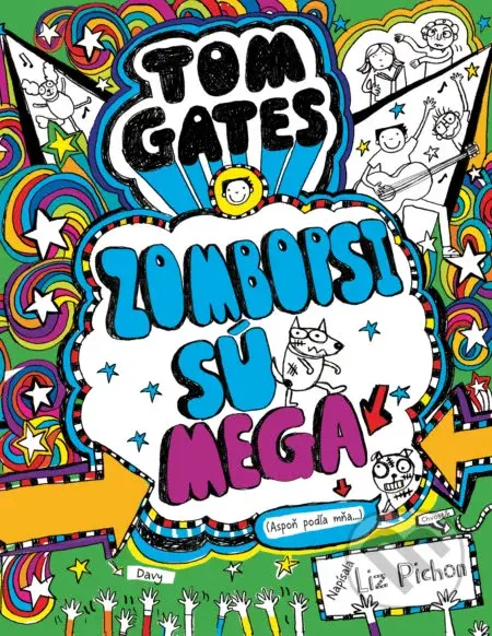Tom Gates - Zombopsi sú mega (Aspoň podľa mňa...) - Liz Pichon - kniha z kategorie Beletrie pro děti