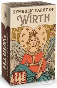 Symbolic Tarot of Wirth - Mini Tarot (78 Gold Print Tarot Cards with Instructions) - hra z kategorie Karty