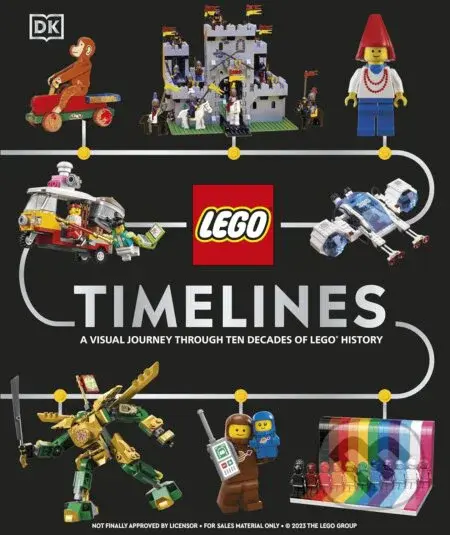 LEGO Timelines (A Visual Journey Through Ten Decades of LEGO History) - kniha z kategorie Naučné knihy