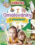 Omalovánky s tetováním Zvířátka - kniha z kategorie Omalovánky