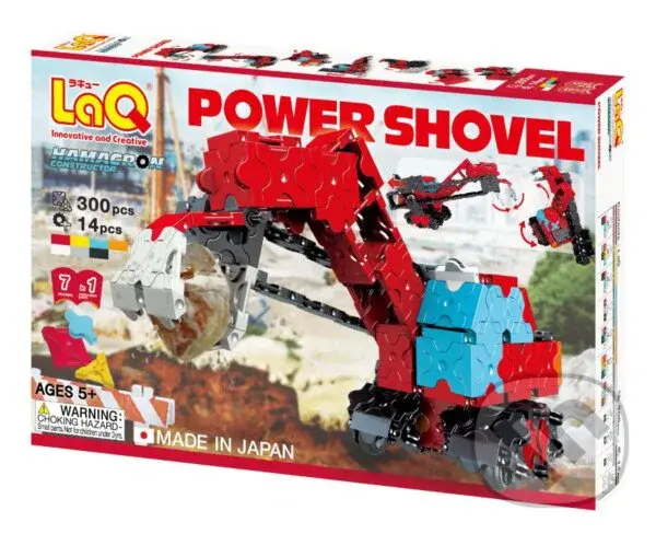 LaQ stavebnica Hamacron Constructor POWER SHOVEL - hra z kategorie Stavebnice