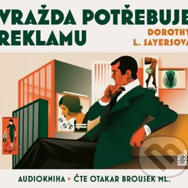 Vražda potřebuje reklamu (2 CD) - Dorothy L. Sayersová - audiokniha z kategorie Detektivky, thrillery a horory
