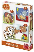 Zvířátka - dětský set - puzzle z kategorie Maxi dílky