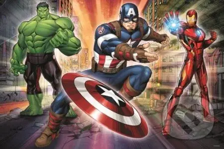 Ve světě Avengers MAXI - puzzle z kategorie 15 - 60 dílků