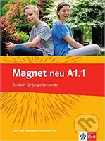 Magnet neu A1.1 – Kurs/Arbeitsbuch + CD - kniha z kategorie Jazykové učebnice a slovníky