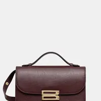 Kožená kabelka Victoria Beckham