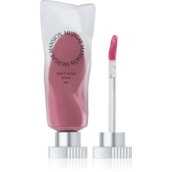 MUZIGAE MANSION Objet Water matná hydratační tekutá rtěnka odstín 006 Behind 5.8 ml