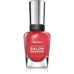 Sally Hansen Complete Salon Manicure posilující lak na nehty odstín 281 Scarlet Lacquer 14.7 ml