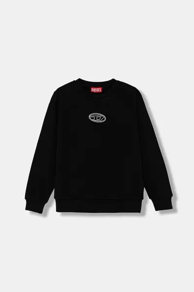Diesel  Dětská bavlněná mikina  SVALSY SWEAT-SHIRT