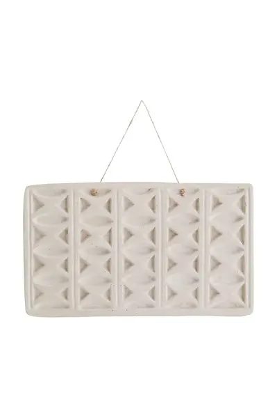 Nástěnná dekorace Madam Stoltz 26,5 x 15,5 x 1 cm