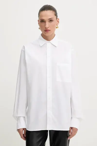 Bavlněná košile BOSS Saturday_1