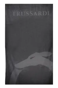 Plážová osuška Trussardi Jeans černá