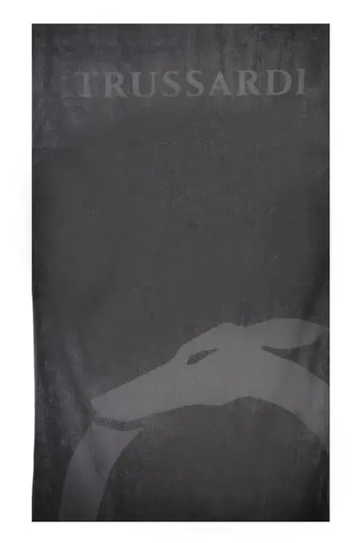 Plážová osuška Trussardi Jeans černá