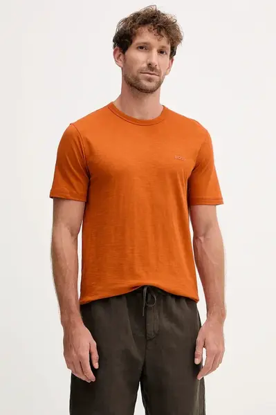 BOSS Orange tričko pánské bavlněné Tegood