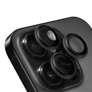 OBAL:ME ochrana čoček pro Apple iPhone 15 Pro/15 Pro Max, black titanium