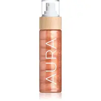 COCOSOLIS AURA Peptide Shimmer Spray hydratační sprej se třpytkami s vůní malin 100 ml
