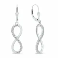 Brilio Silver Módní stříbrné náušnice Nekonečno EA272W