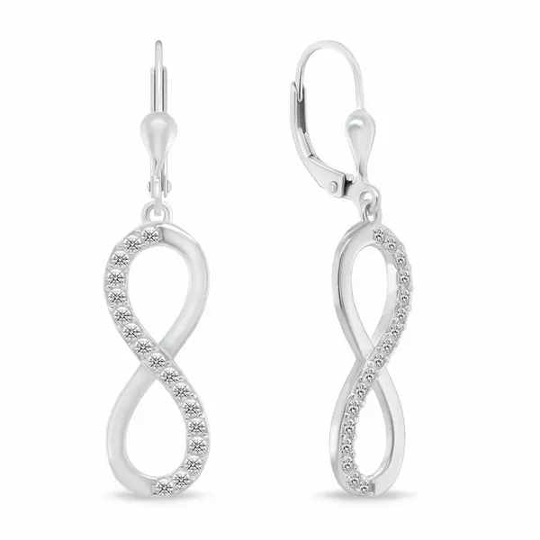 Brilio Silver Módní stříbrné náušnice Nekonečno EA272W