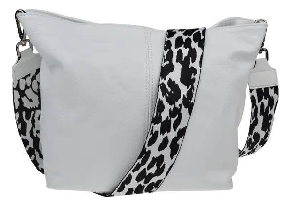 NovaKabelka.cz Prisca Bianca s přídavným popruhem III