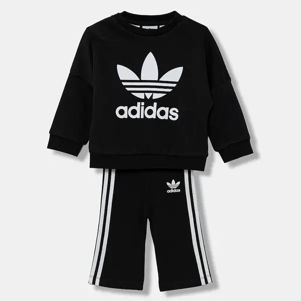 Dětská tepláková souprava adidas Originals černá barva, JC7867