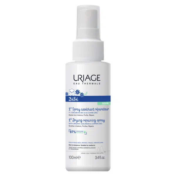 URIAGE Bébé vysušující zklidňující sprej 100 ml