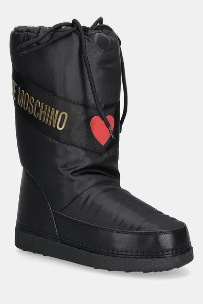 Sněhule Love Moschino černá barva, JA24032G1NISY000