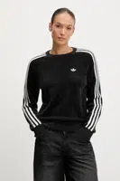 Svetr adidas Originals Holiday Sweater dámský, černá barva, JX7813