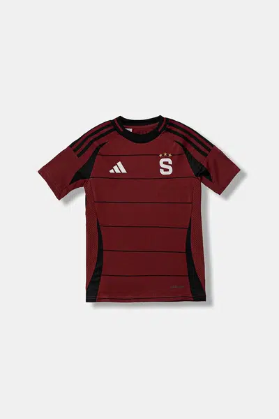 Dětské tričko adidas Performance ACSP vínová barva, IT4381