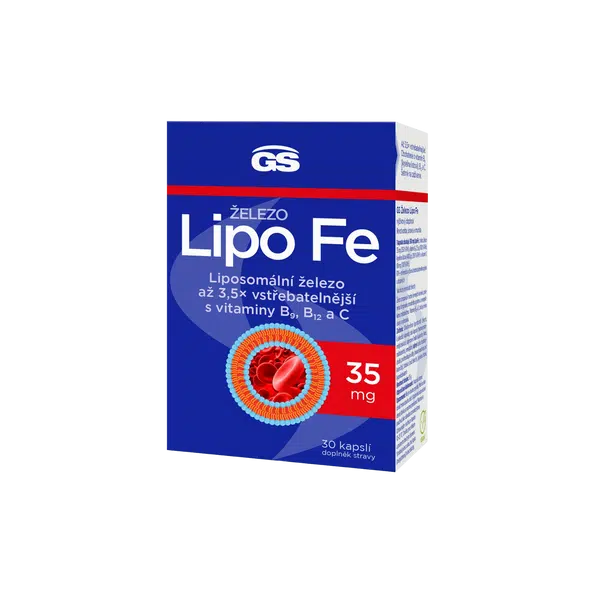 GS Železo Lipo Fe 30 kapslí