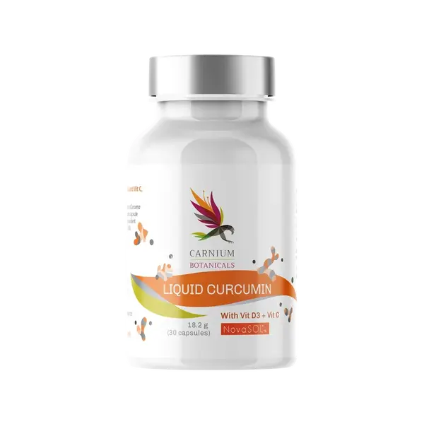 CARNIUM BOTANICALS Liquid Curcumin 30 kapslí