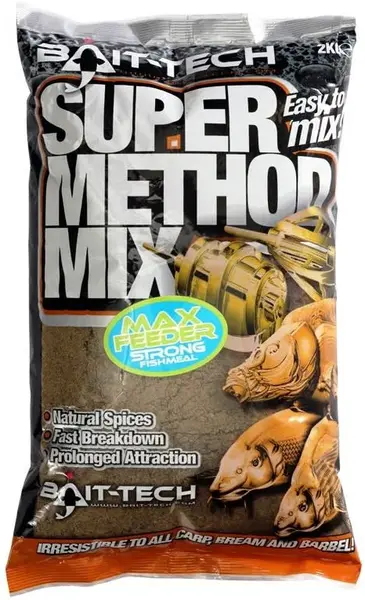 Bait-tech krmítková směs super method mix max feeder 2 kg