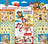 Samolepkový set: Tlapková patrola (500 ks)