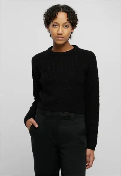 Women's short sweater UC - black