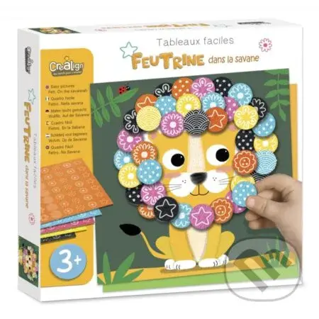 Tvorenie z filcu Na savane 3