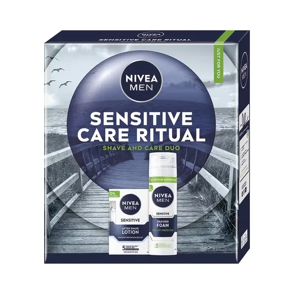 NIVEA MEN darčekové balenie pre holenie bez podráždenej pokožky