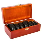 Lávové kamene velvesa® 20-ks W drevená krabička