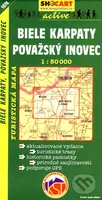 Biele Karpaty, Považský Inovec 1:50 000 (Aktualizované vydanie - Turistická mapa 1074)