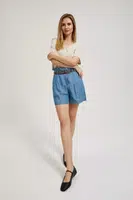 Marisse Women's Shorts L-Sh-4307 L.Blue