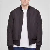 Recyclet Basic Bomber Jacket Black