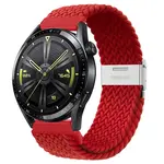 BStrap Elastic Nylon 2 remienok na Samsung Galaxy Watch 3 45mm, red