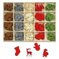 Filc výseky na dekorovanie samolepiace 320 ks-Stafil