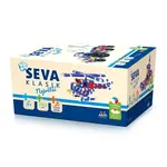 SEVA Stavebnica Seva plast Klasik Najväčší 1162ks v krabici 27x38x18cm