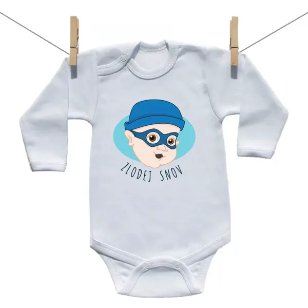 Boodyy Body s dlhým rukávom Zlodej snov 50 (0 mesiacov)