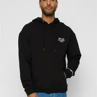 Men's hoodie BEK x DEF black