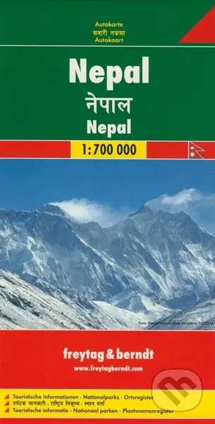 Nepal 1:700 000 (Automapa)